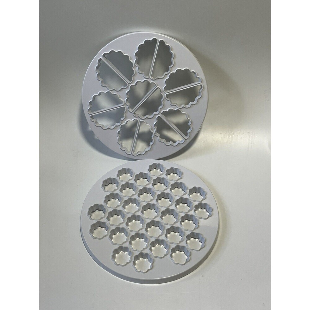 Emson Pasta Pierogi Calzone Pizza Pocket Empenada Dumpling Maker Press Trays 2pc